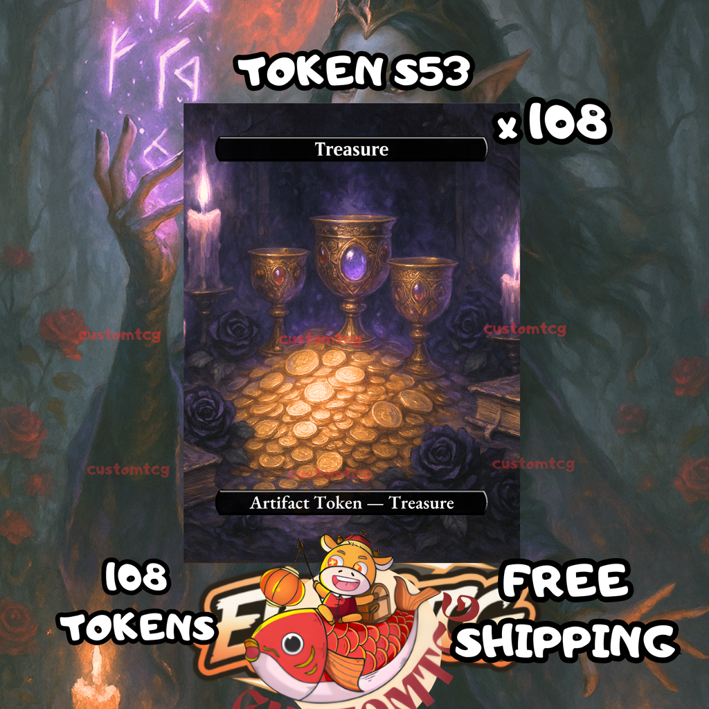 Treasure token  108 copies - S53