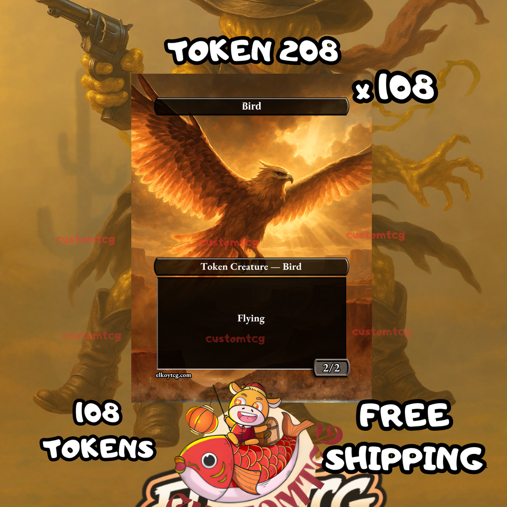 Bird token 2-2 108 copies - S208