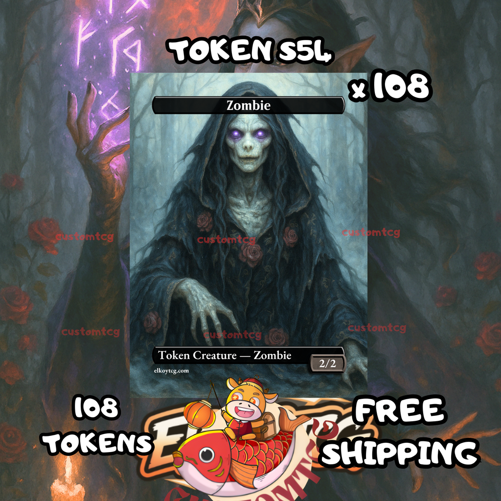 Zombie token 2-2 108 copies - S54