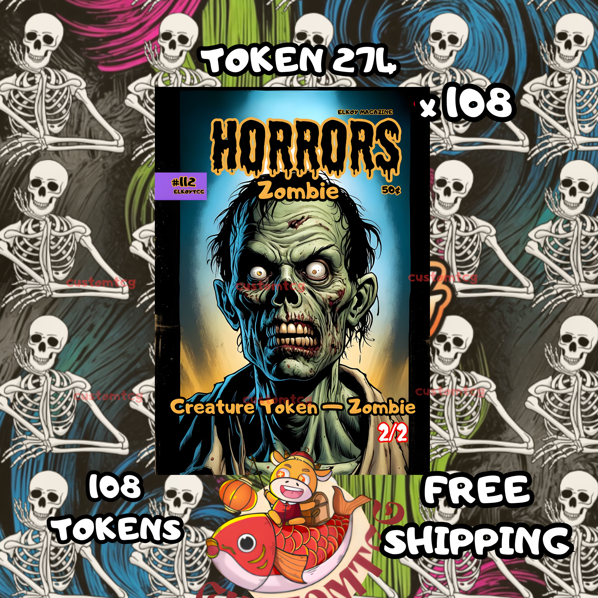 Zombie token 2-2 108 copies - S274