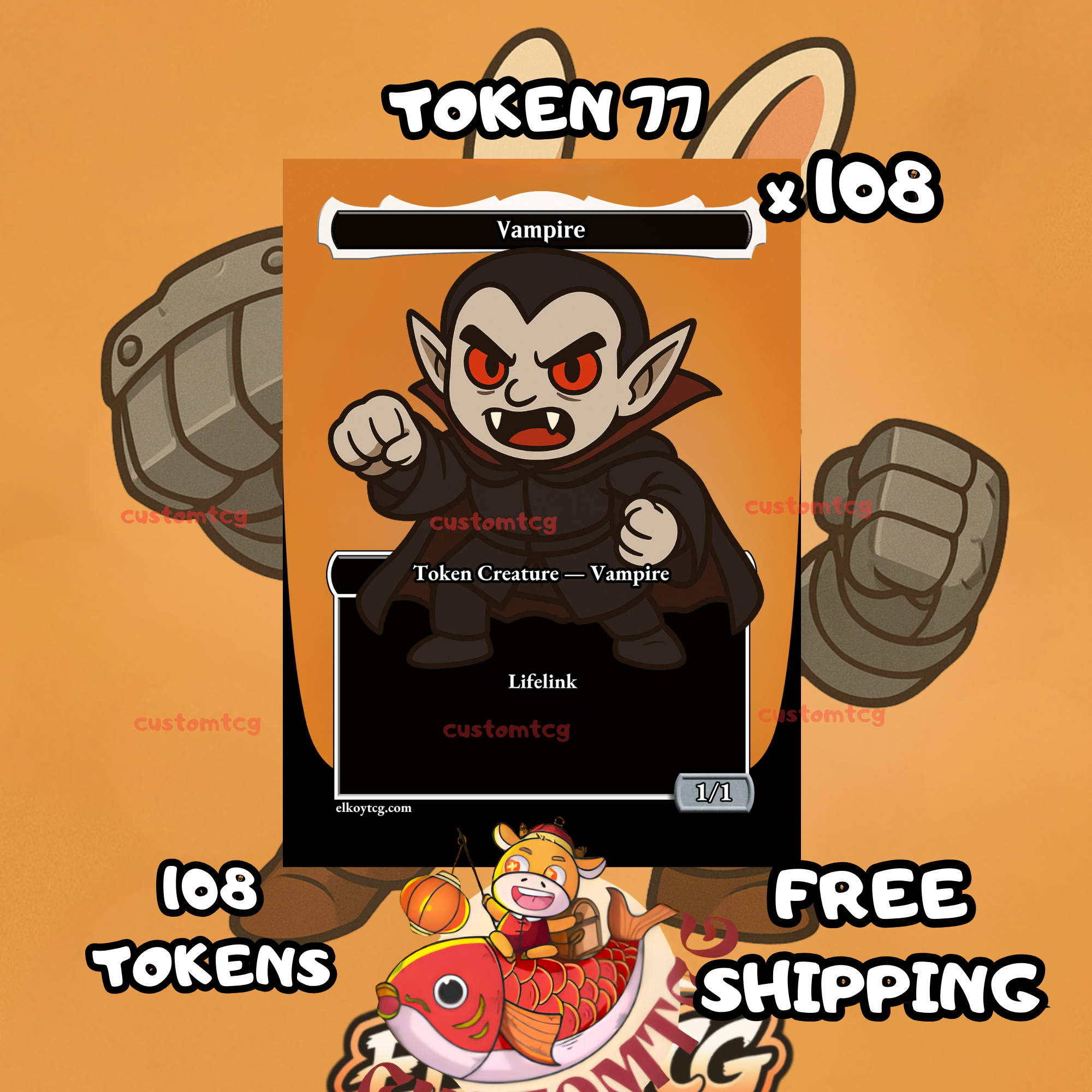 Vampire token 1-1 108 copies - S77