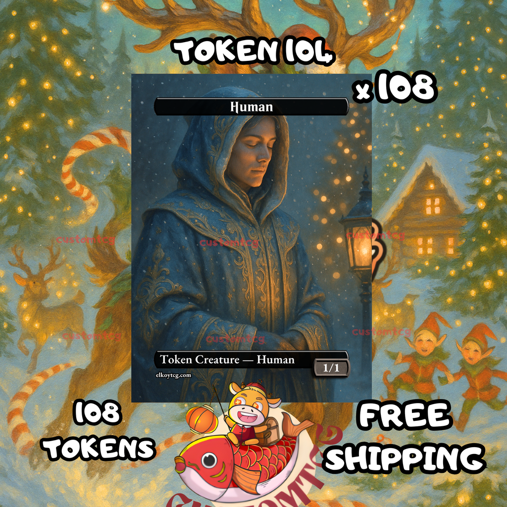 Human token 1-1 108 copies - S104