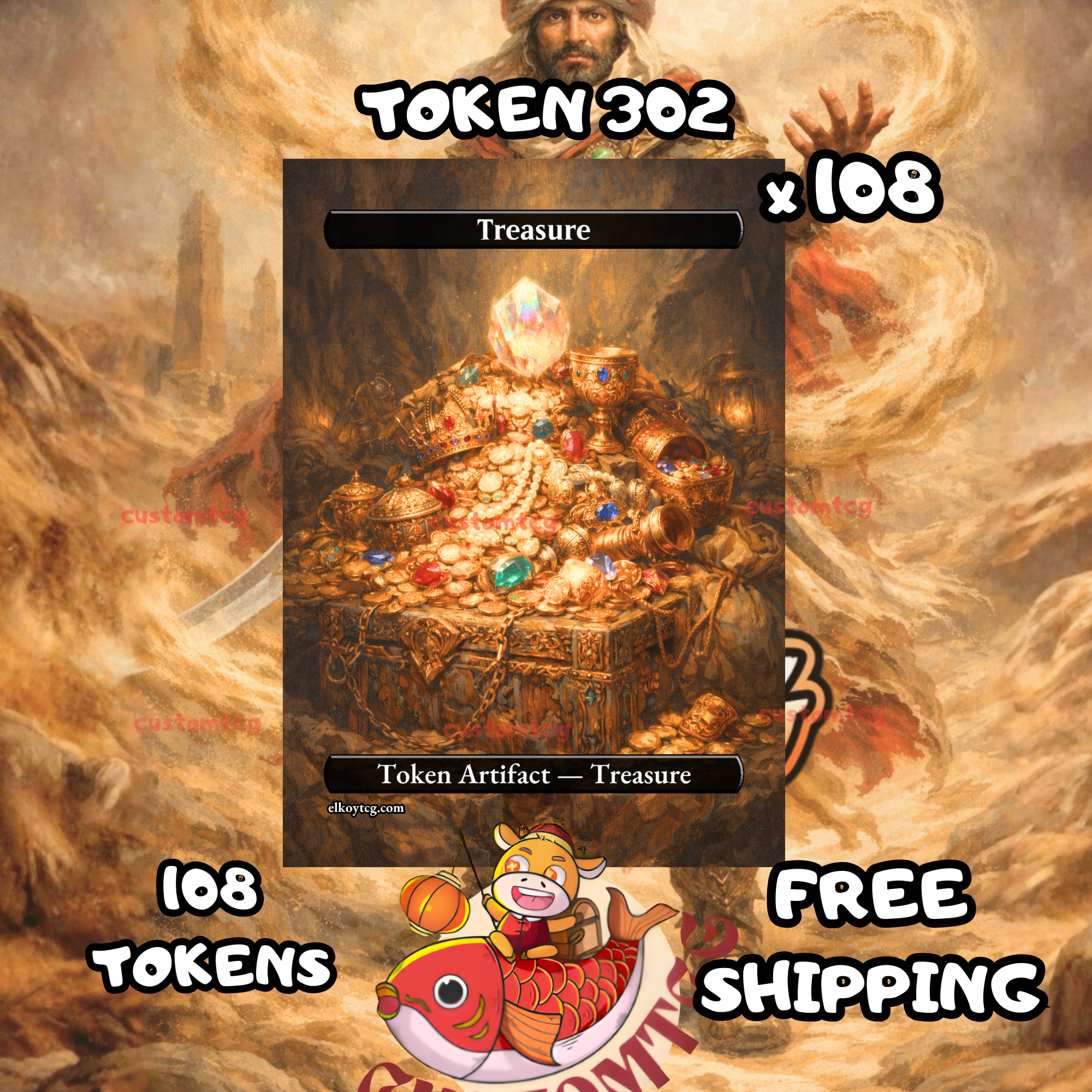 Treasure 108 copies - S302