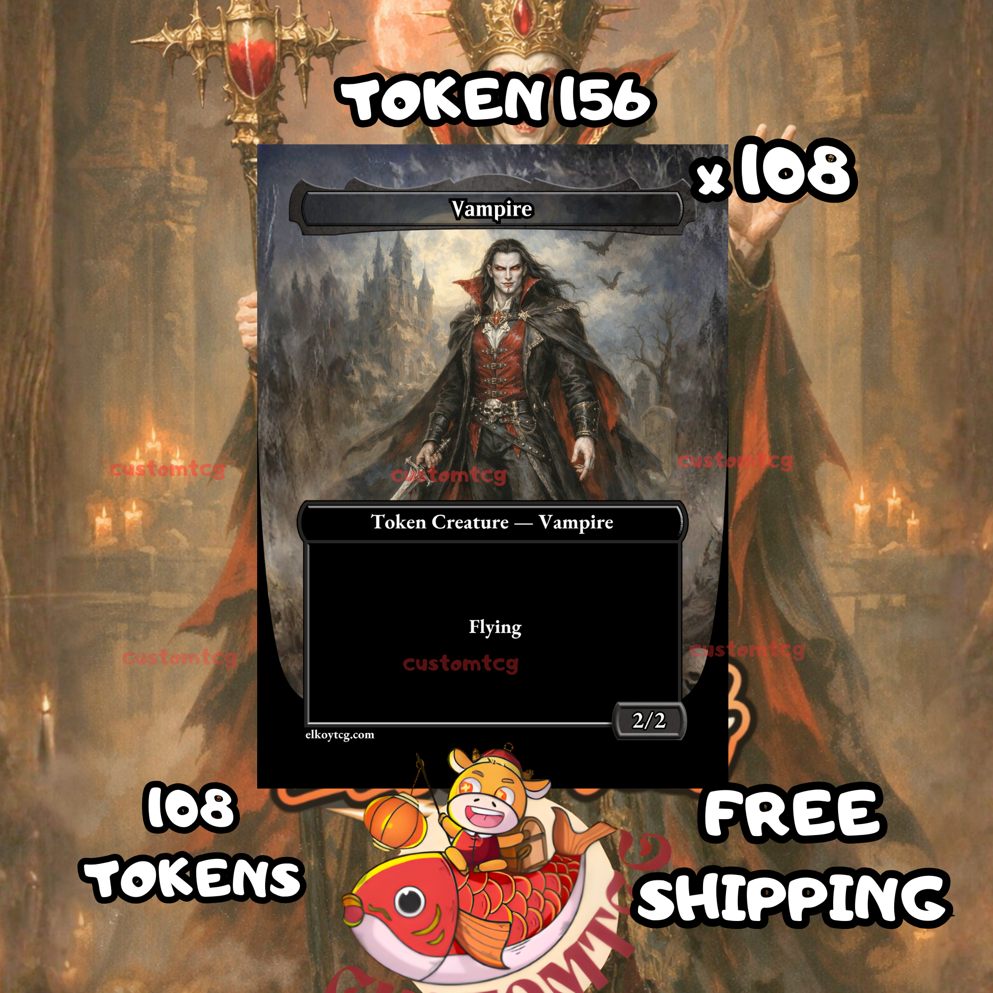 Vampire token 2-2 108 copies - S156