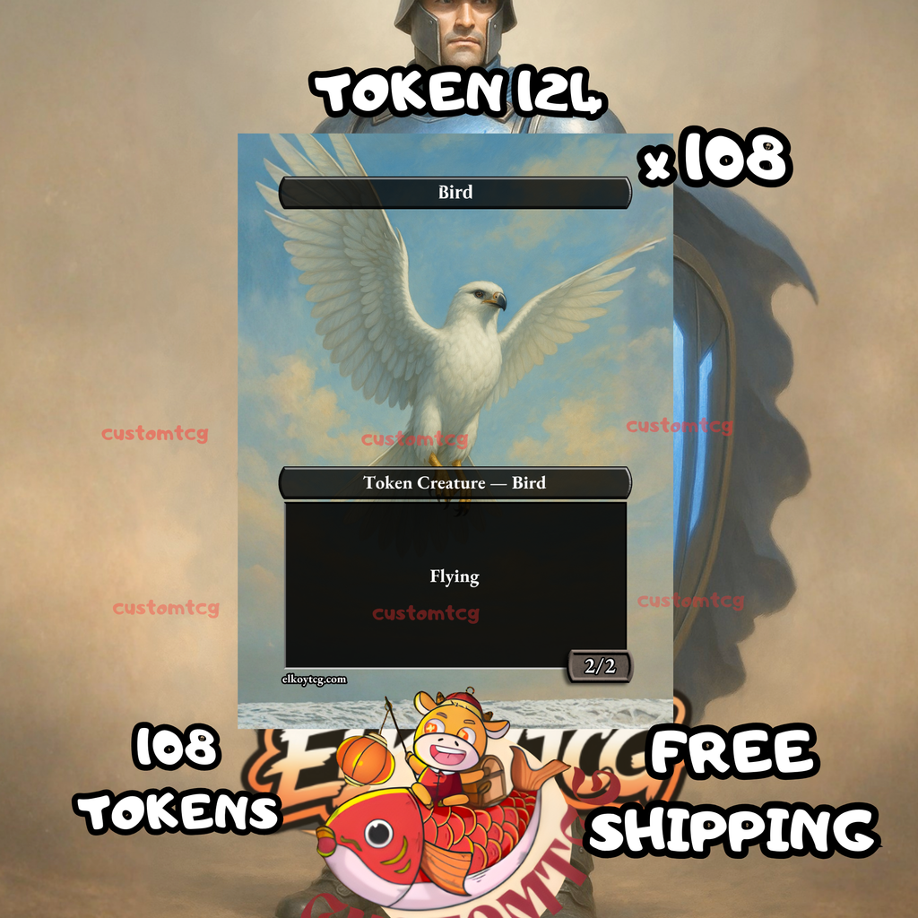 Bird token 2-2 108 copies - S124