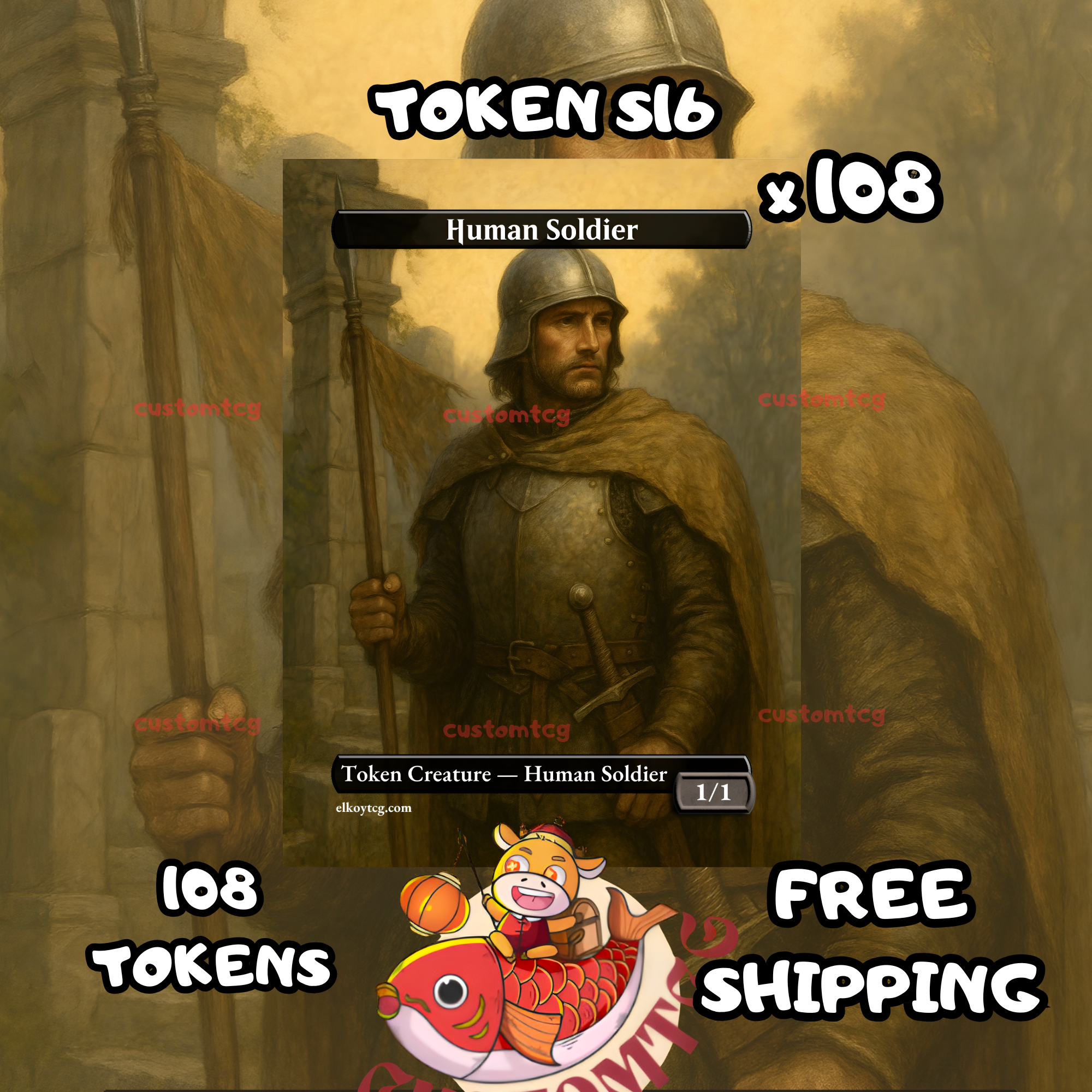 Human soldier 1-1 white 108 copies - S16