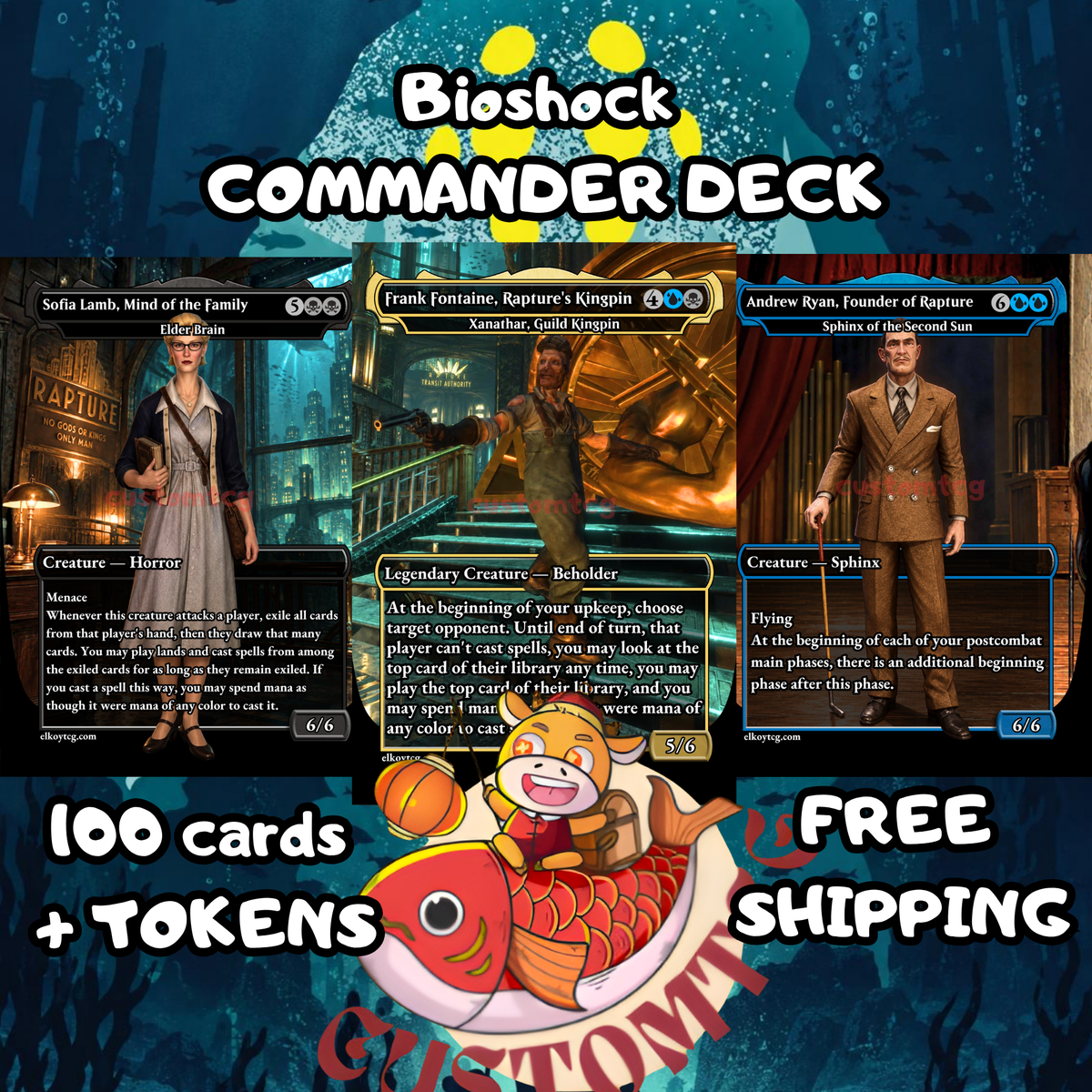 Bioshock Custom Deck | Dimir Theft, Control & Combo