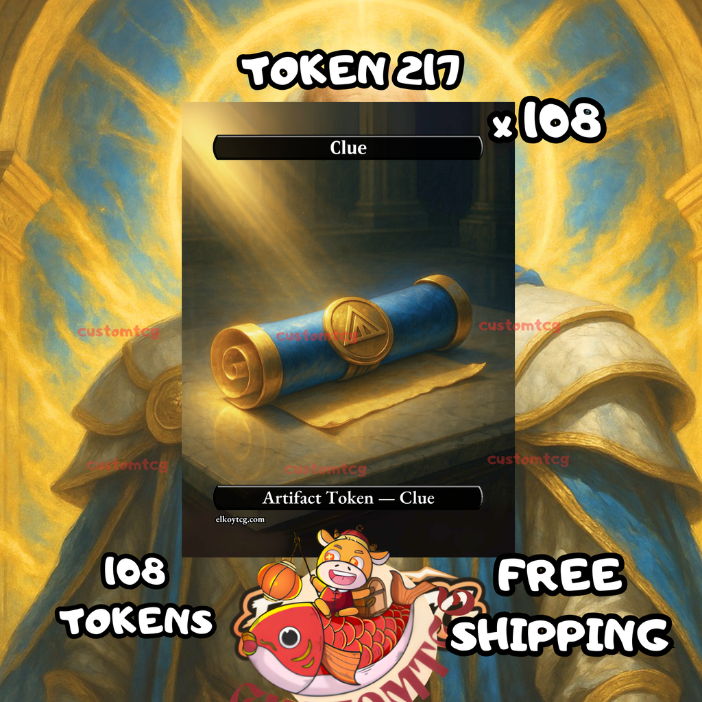 Clue token 108 copies - S217