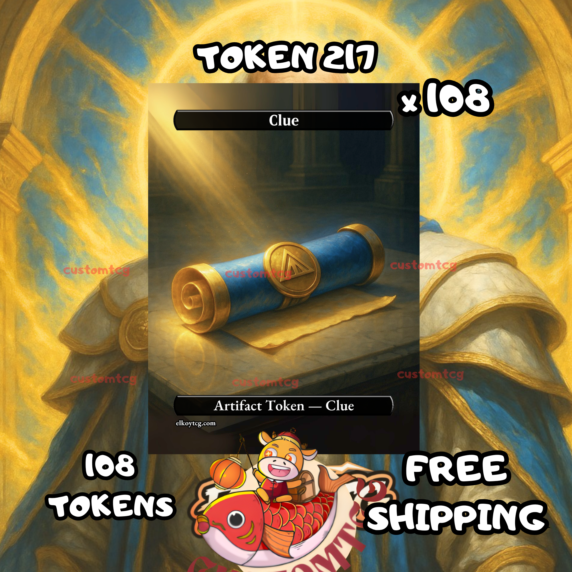 Clue token 108 copies - S217