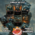 TOKEN SET 87 • 108 Tokens • Mech Titans & Warriors