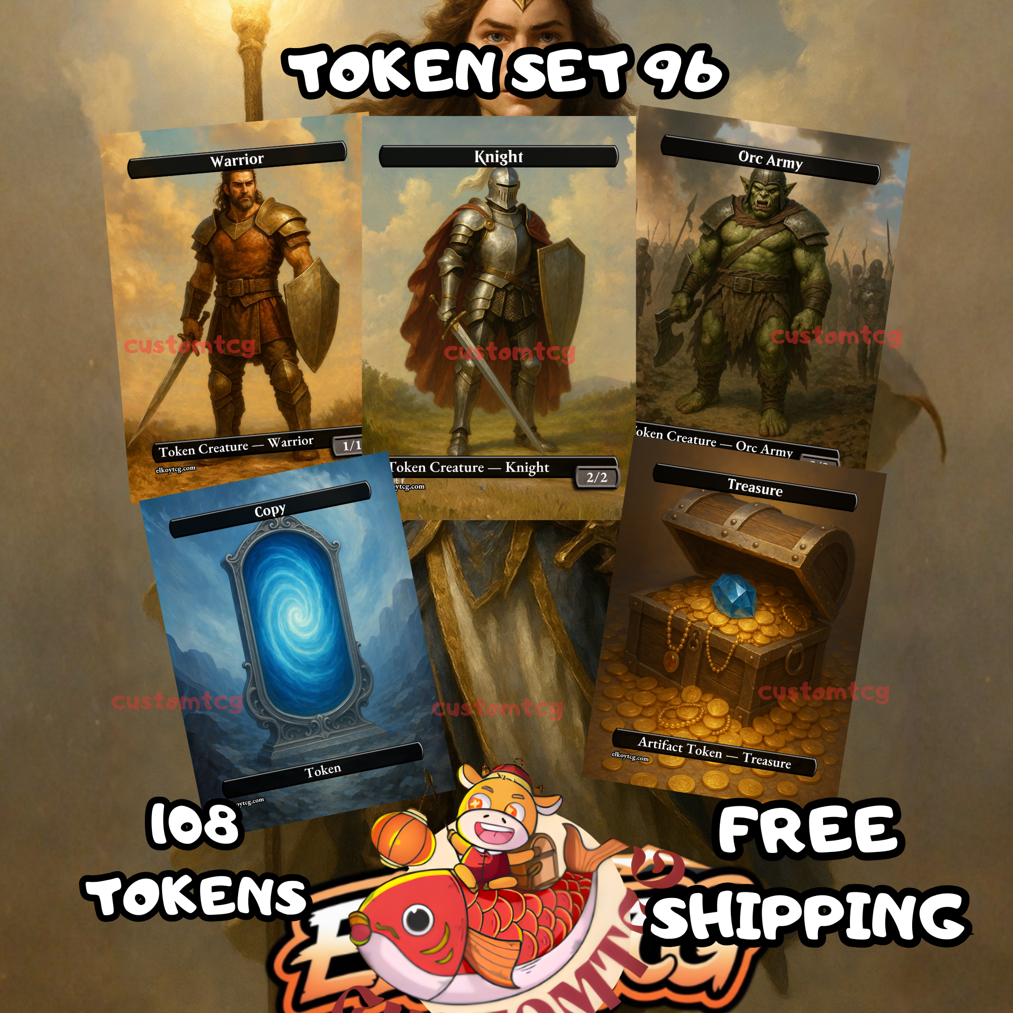 TOKEN SET 96 — 108 Tokens