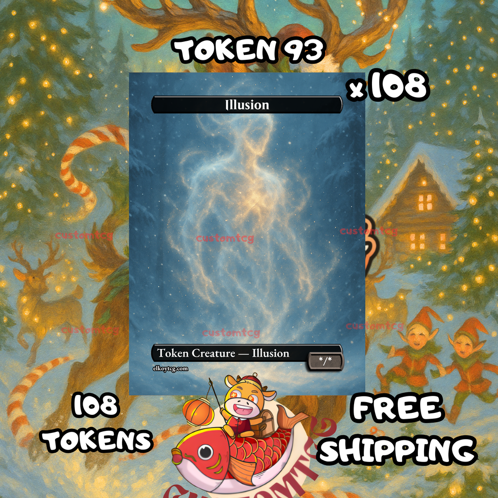 Illusion token x-x 108 copies - S93