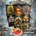 🧊 Token Set 70 – Frost Wizard Pack (108 Tokens) + Matching Custom Cardback