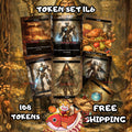Token Set 146 - 108 Custom MTG Token Cards - Clue, Treasure, Construct, Food, Copy and Shapeshifter