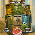Token Set 58 — Classic Fantasy Custom Token Pack for MTG (108 Cards)