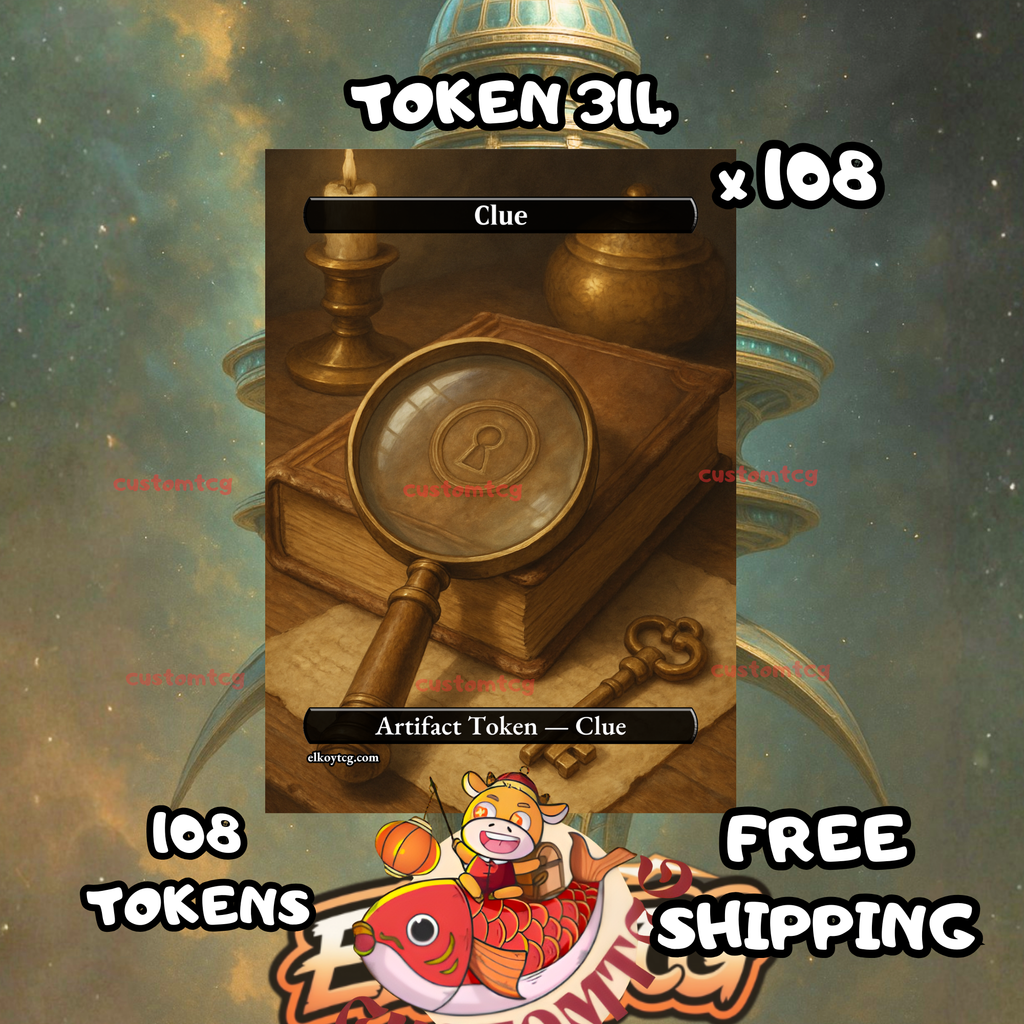 Clue token 108 copies - S314