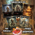 TOKEN SET 95 • 108 Tokens • Zombies, Treasure & Copy