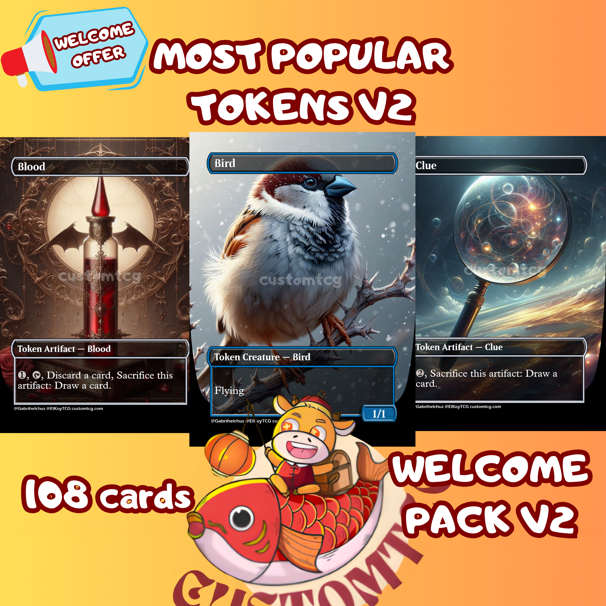 Welcome pack V2 - Token Set 02W