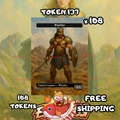 Warrior token 1-1 108 copies - S137