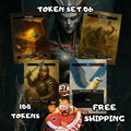 Token Set 06 — 108 MTG Tokens + Matching Custom Cardback