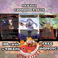 Frieren Custom Commander Deck — 100 Cards + Tokens | Anime-Themed | Free Shipping