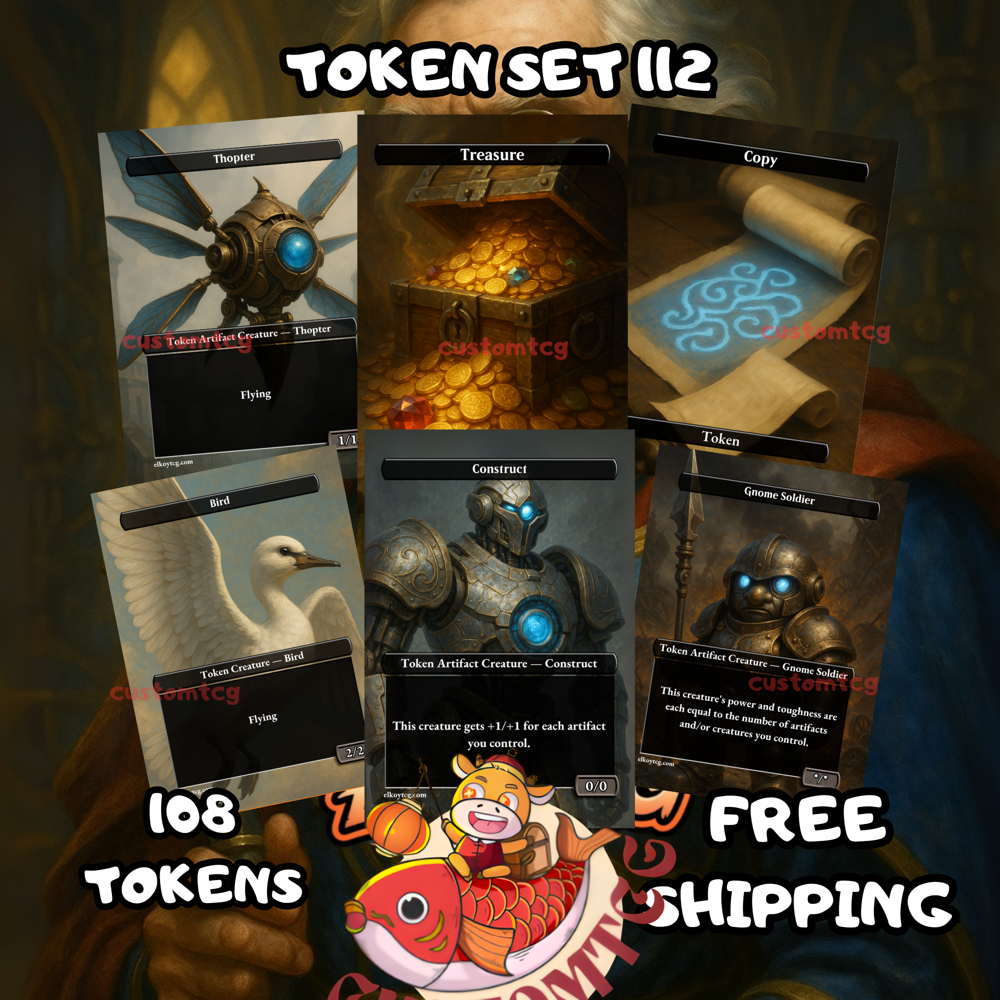 Token Set 112 — Artifact Engine Pack (108 Tokens)