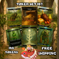 Forest Dryad & Treasure Pack (108 Tokens) | Token Set 107