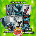 TOKEN SET 89 • 108 Tokens • Spooky Spirits & Illusions