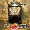 Bird flying token 2-2 108 copies - S175