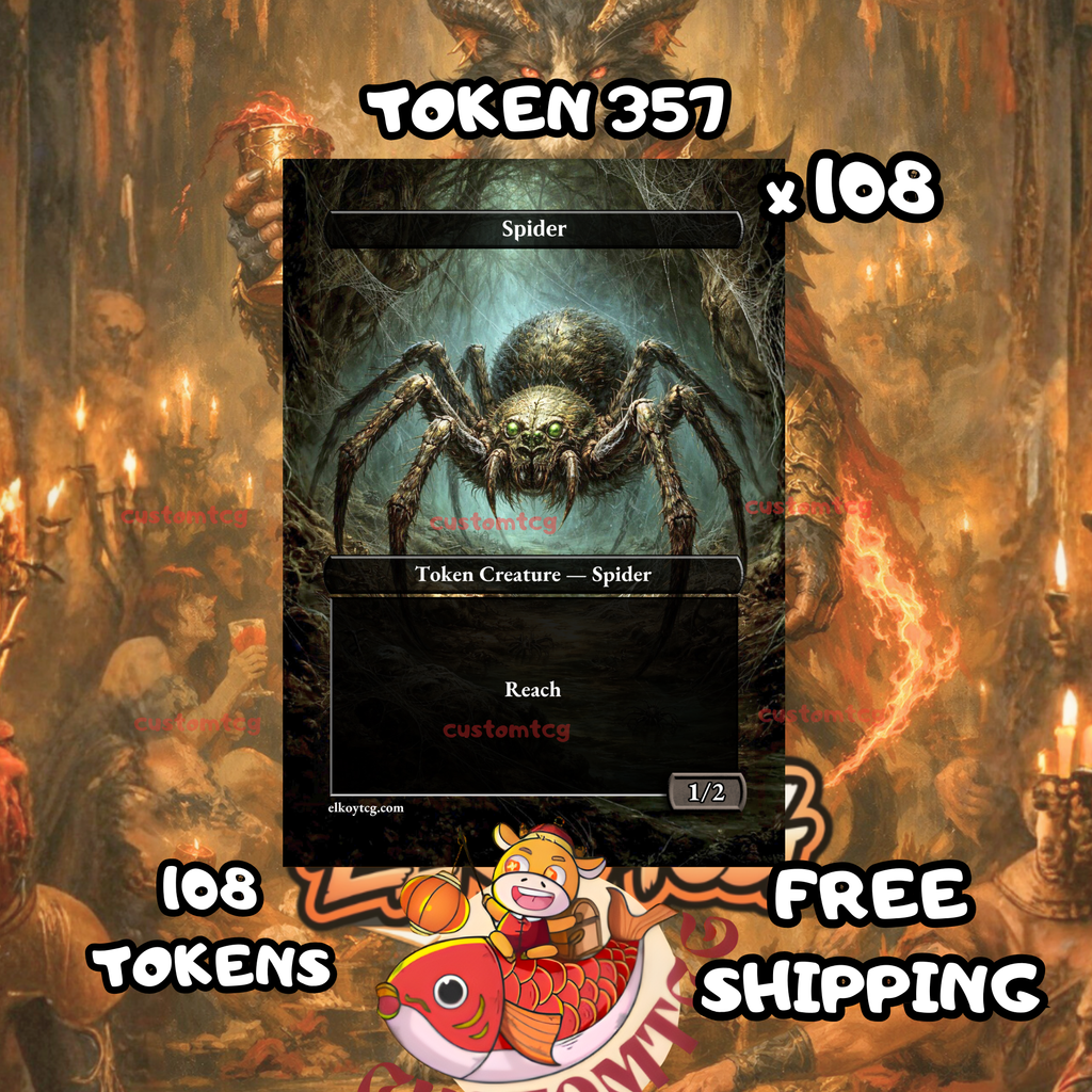 Spider reach token 1-2 108 copies - S357