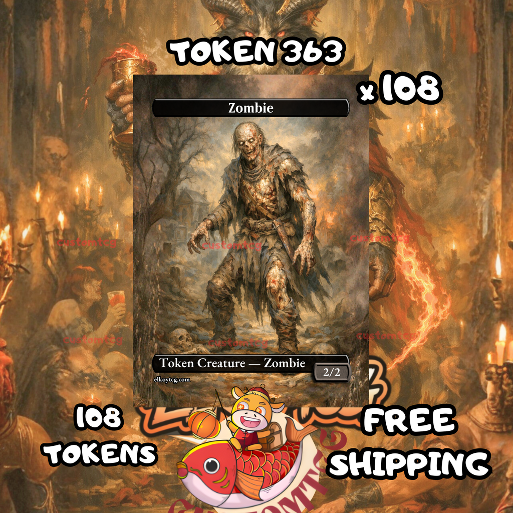 Zombie token 2-2 108 copies - S363