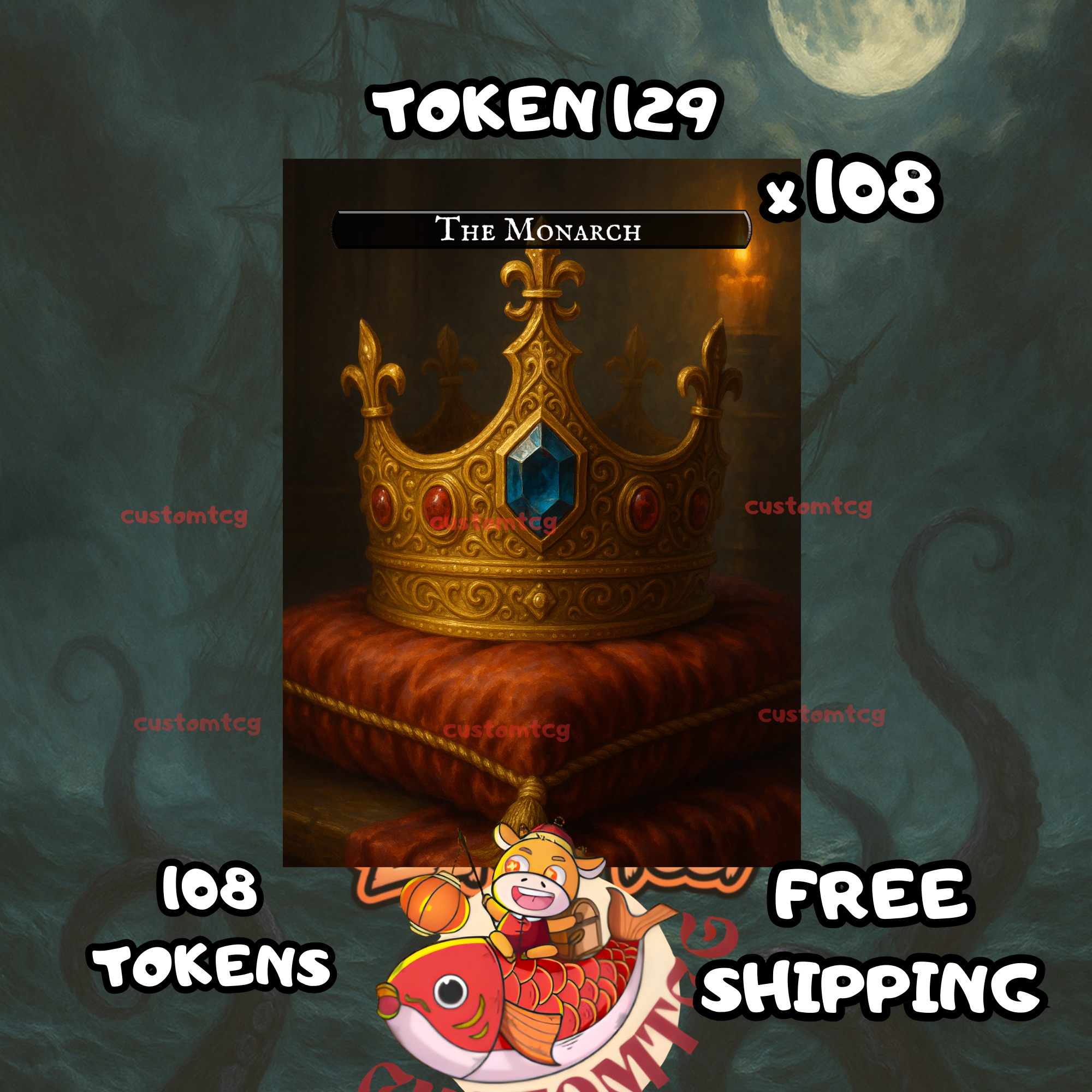 Monarch token 108 copies - S129