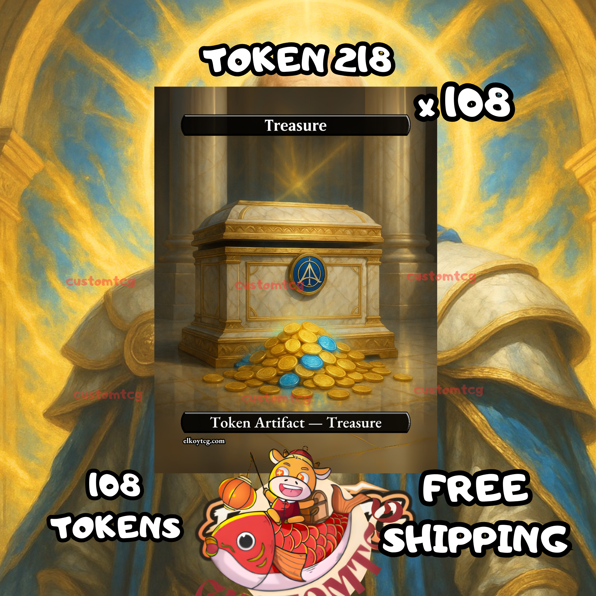 Treasure token 108 copies - S218