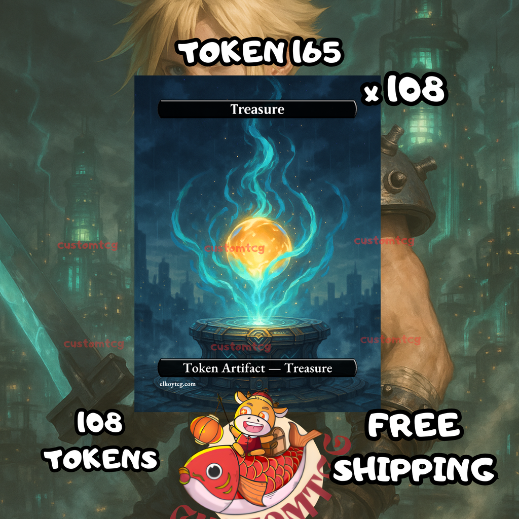 Treasure token 108 copies - S165