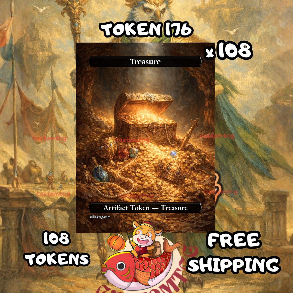 Treasure token 108 copies - S176