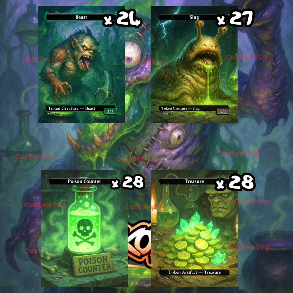 Slug Lab Bundle (108 Tokens) | Token Set 100