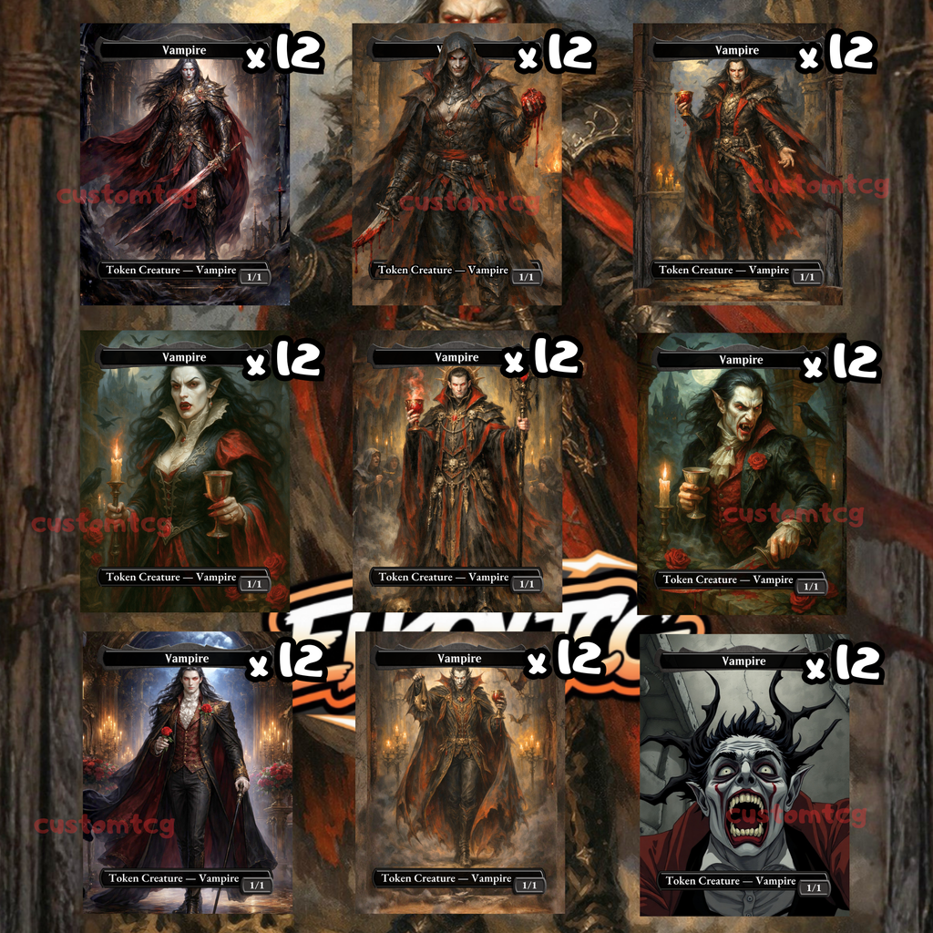 Vamps 1/1 black Tokens Set 147