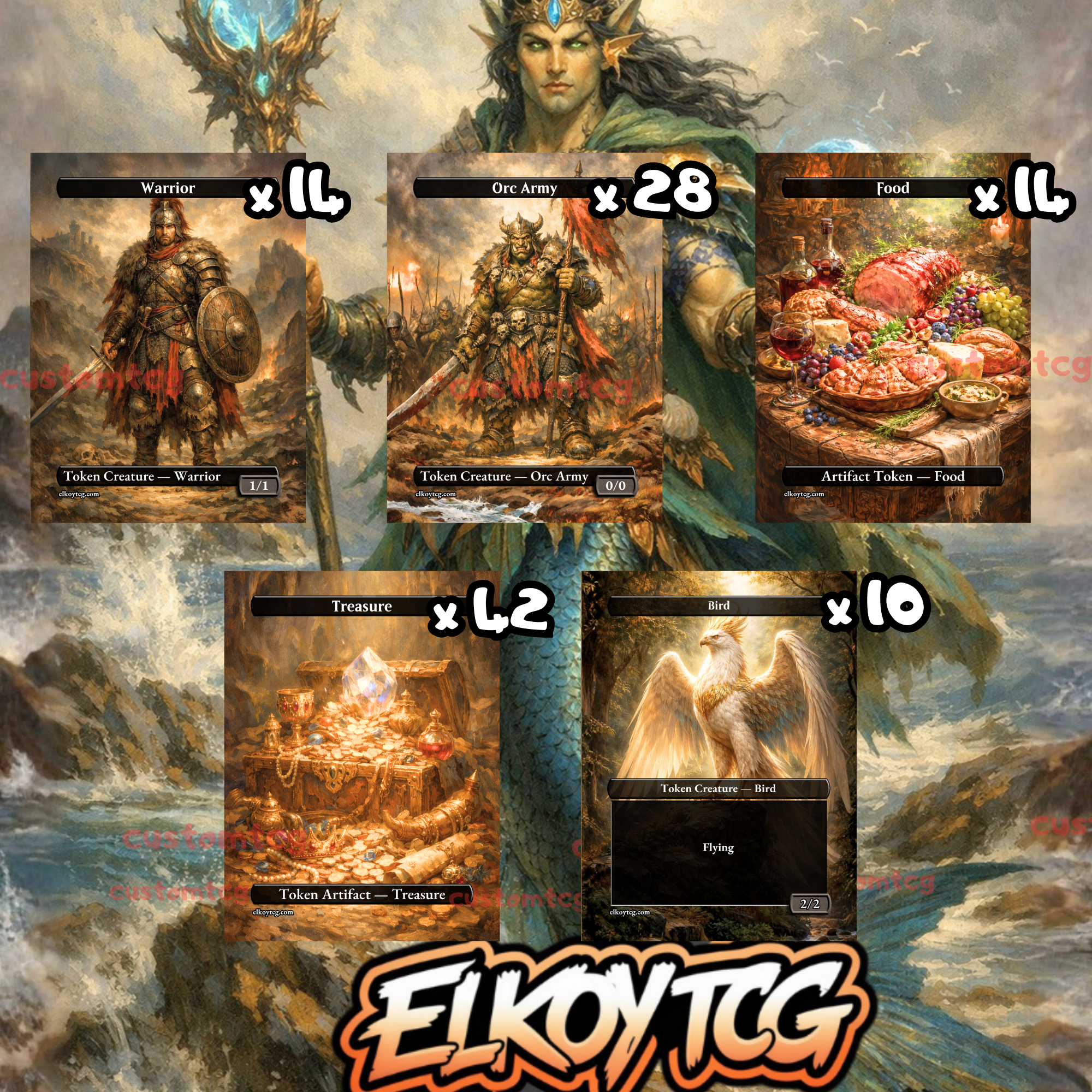 Orc Army & Value Staples Bundle (108 Tokens) |  Token Set 105