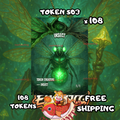 Insect 1-1 green and black 108 copies - S03