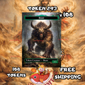 Beast token 3-3 108 copies - S293