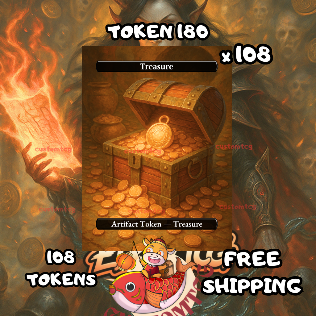 Treasure token 108 copies - S180