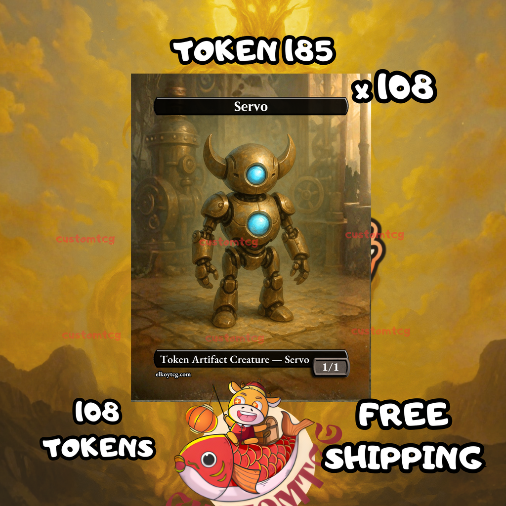 Servo token 1-1 108 copies - S185