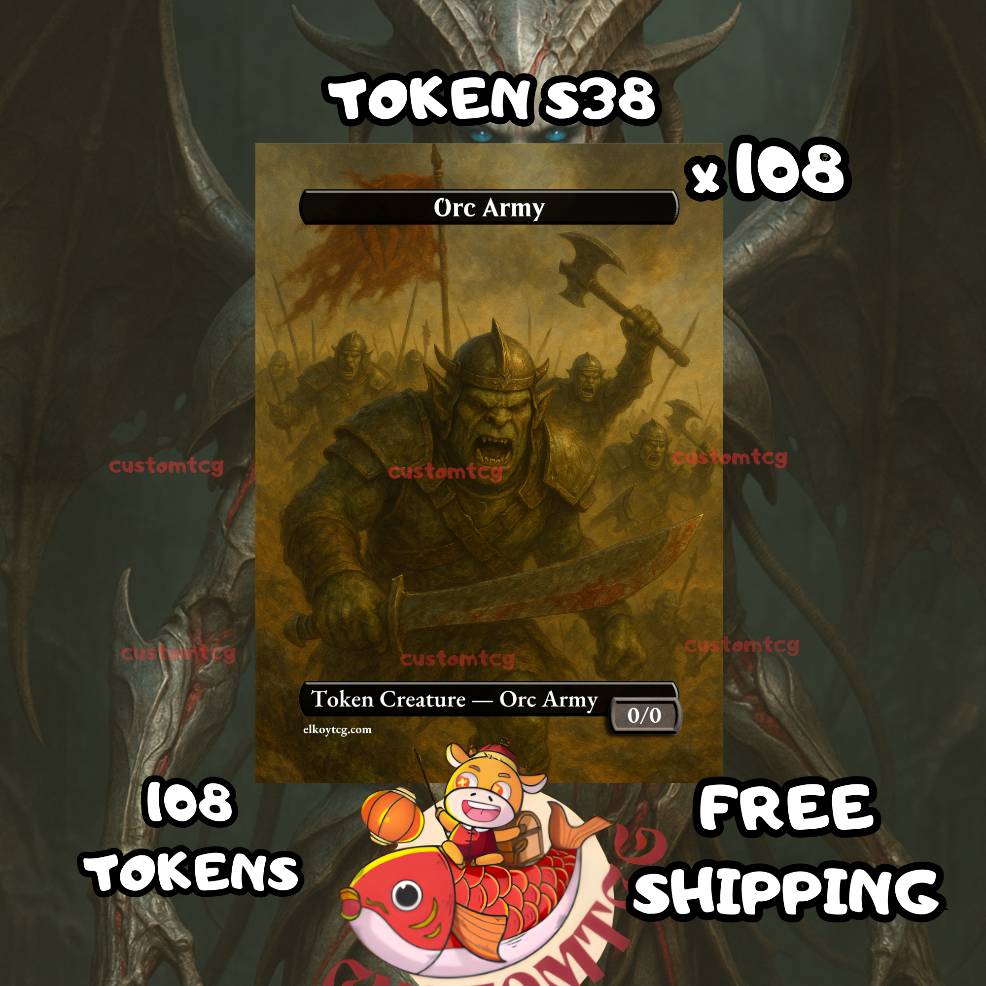 Orc army 0-0 108 copies - S38