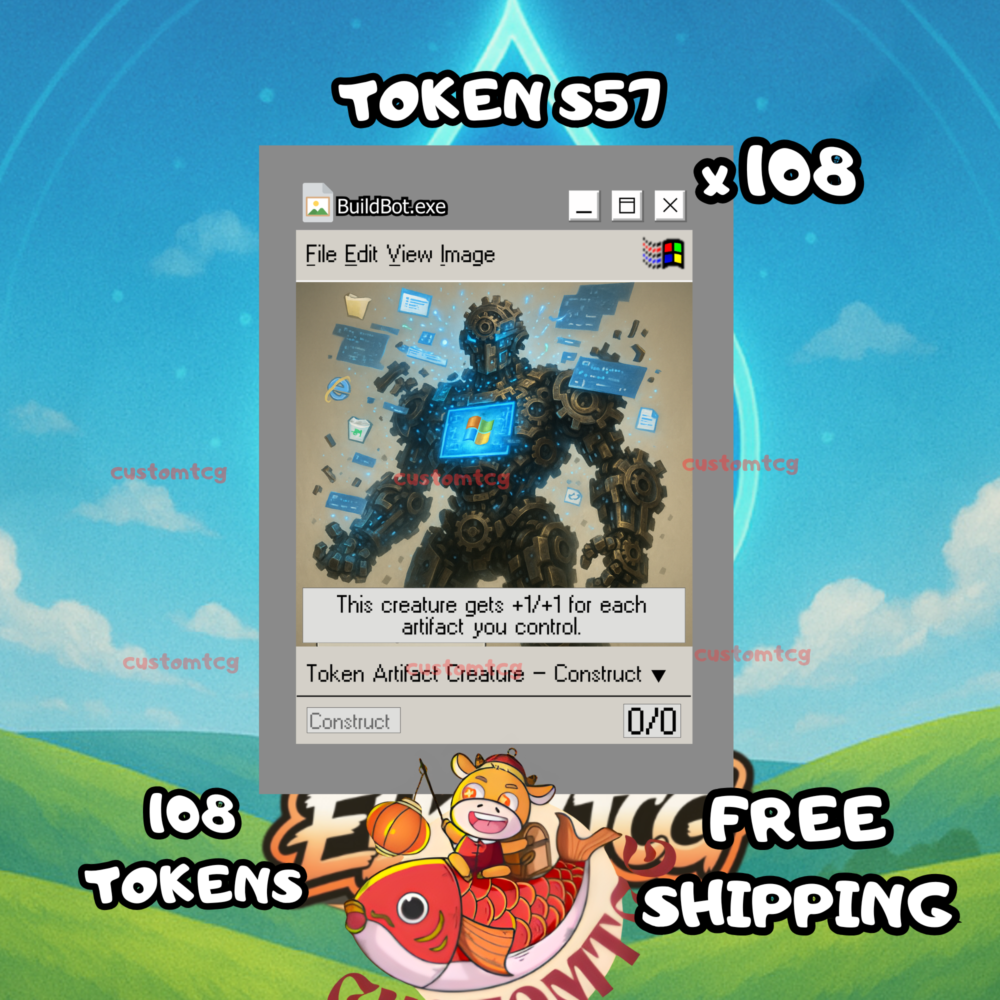 Construct token 0-0 108 copies - S57