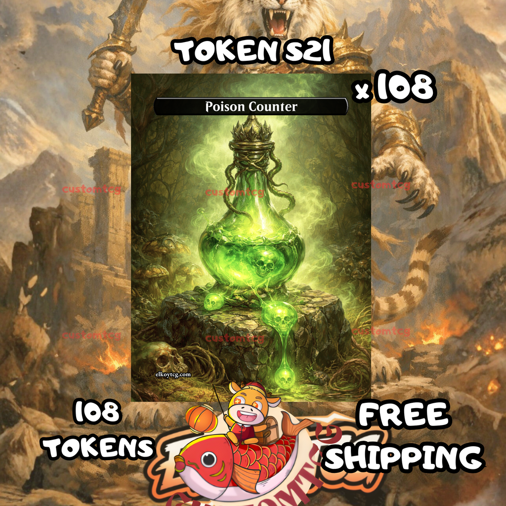 Poison counter 108 copies - S21
