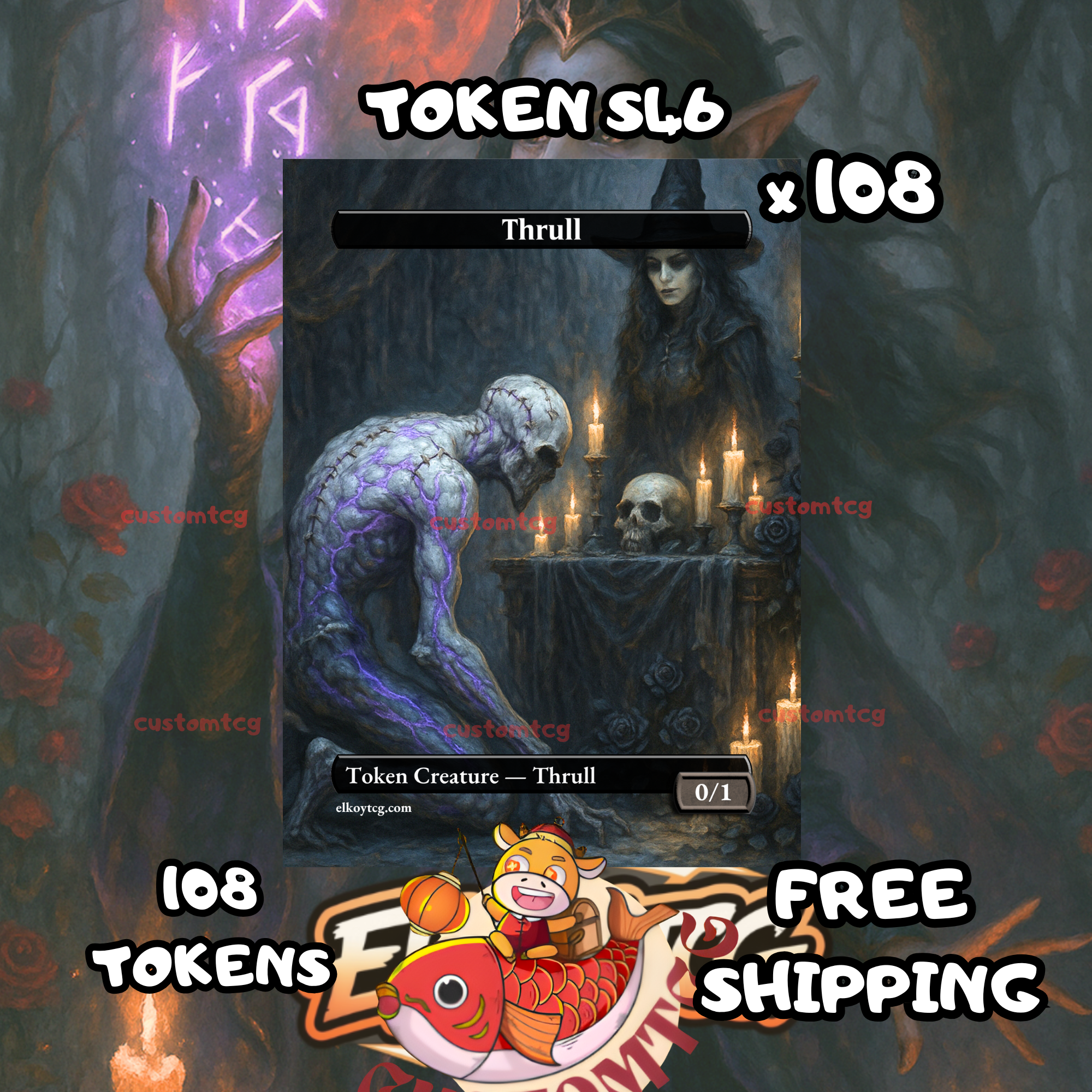 Thrull token 0-1 108 copies - S46
