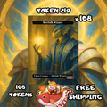 Merfolk Wizard token 1-1 108 copies - S219