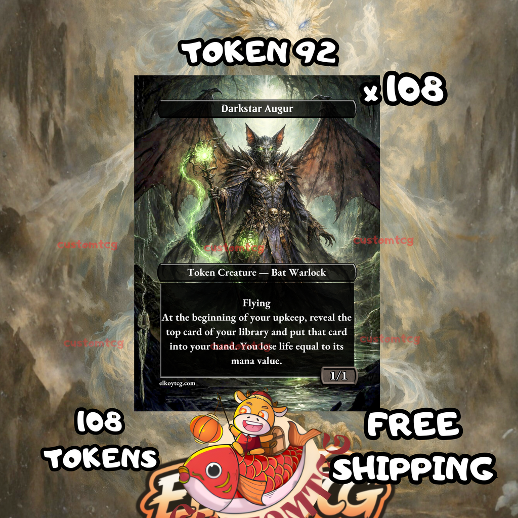 Darkstar Augur token 1-1 108 copies - S92
