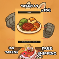 Food token 108 copies - S69
