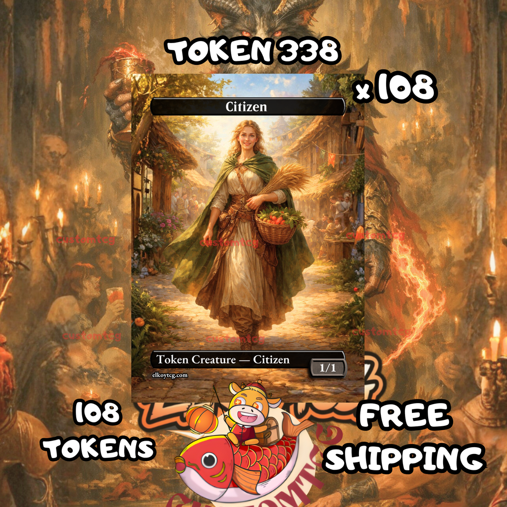 Citizen token 1-1 108 copies - S338